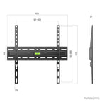 iggual SPTV11-L Soporte TV pared Fijo 21"-75" 45kg