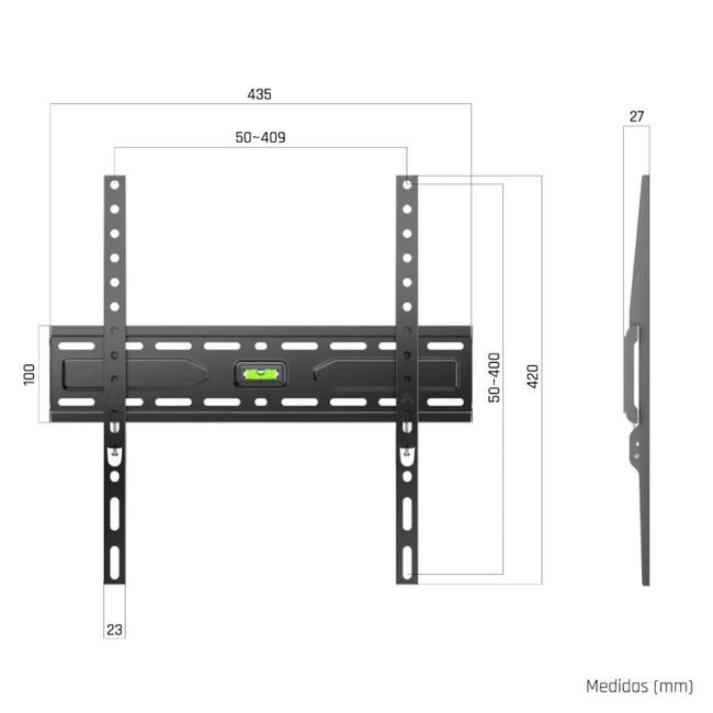 iggual SPTV11-L Soporte TV pared Fijo 21"-75" 45kg Main Image