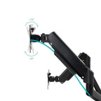Tooq Soporte Pared LP1434TNR-B 2 brazo 13-34 Negro
