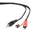 Gembird Cable Audio MJACK RCA M/M 1,5 Mts