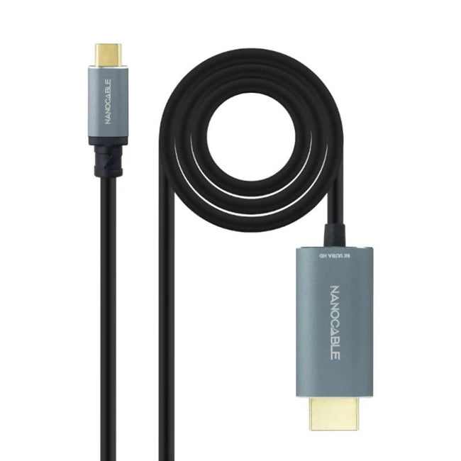 Nanocable Conversor USB-C a HDMI 2.1 8K@60HZ 1.8m Hover Image