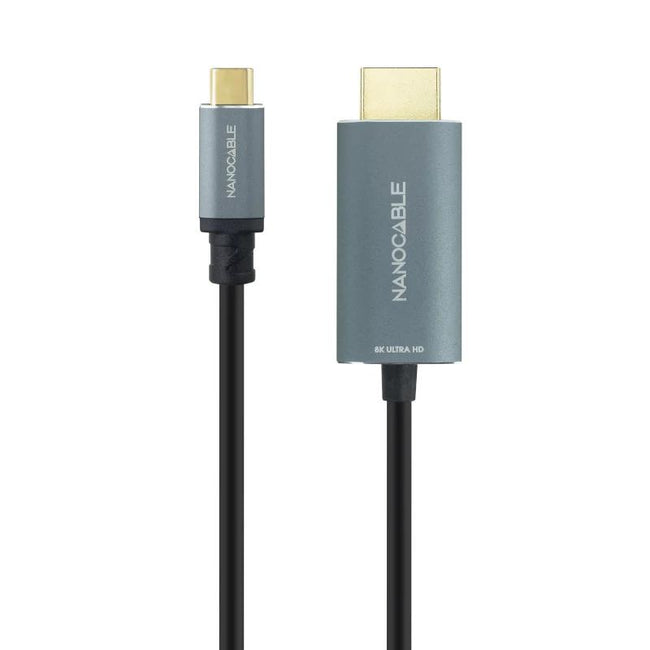 Nanocable Conversor USB-C a HDMI 2.1 8K@60HZ 1.8m Main Image