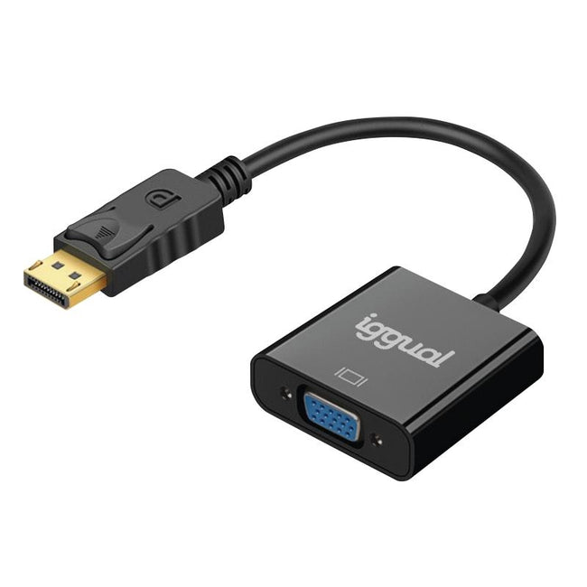 iggual Adaptador DisplayPort (M) a VGA (H) Hover Image