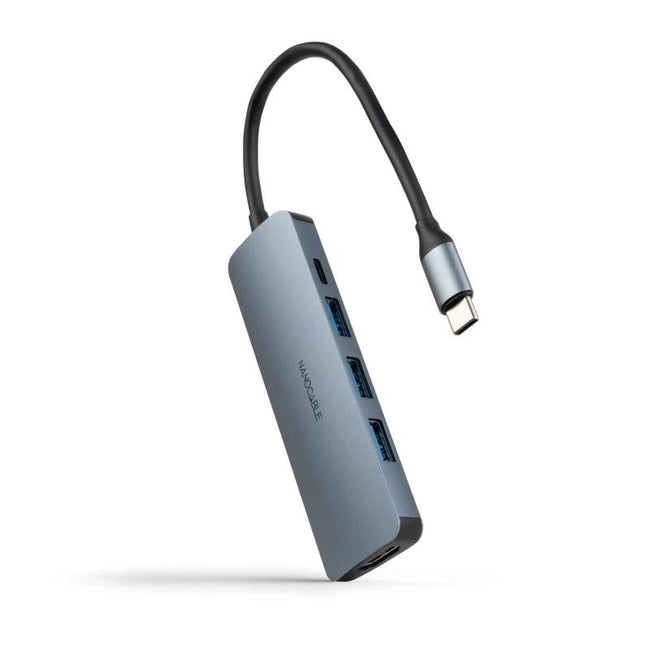 Nanocable Hub USB-C 3xUSB-A+HDMI+USB-C PD Hover Image