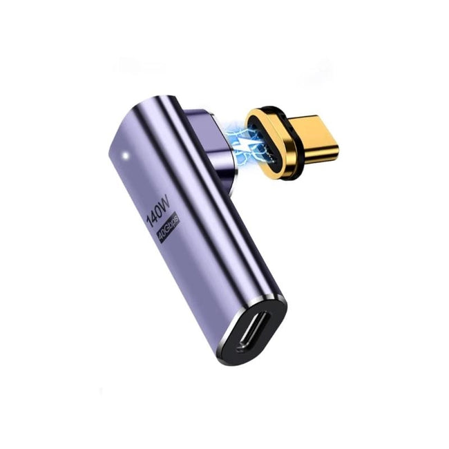 EWENT Adaptador Magnético USB-C 90 USB4 PD 100W Hover Image