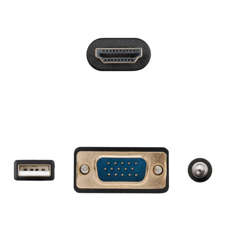 Nanocable Conversor VGA+Audio a HDMI M-M 1,8 m