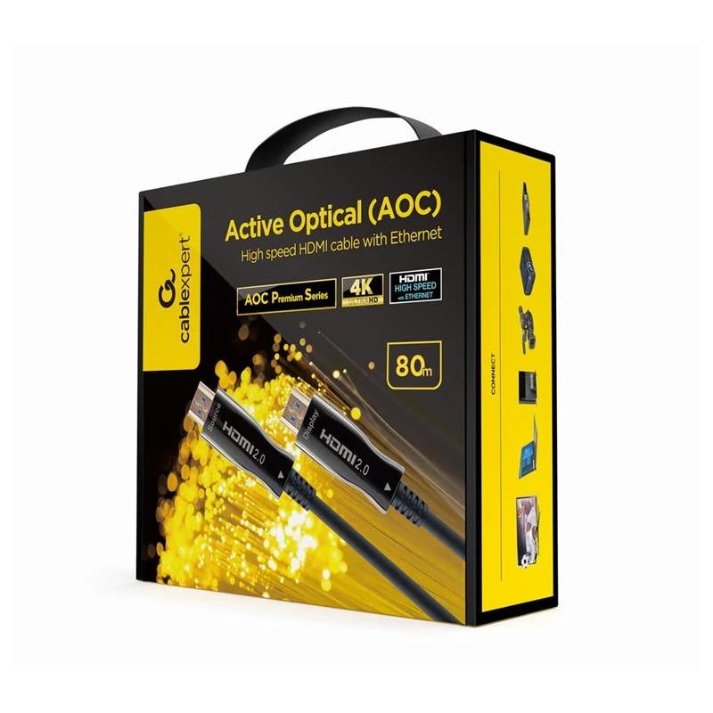 Gembird Cable AOC HDMI Alta Velocidad Premium,80 m