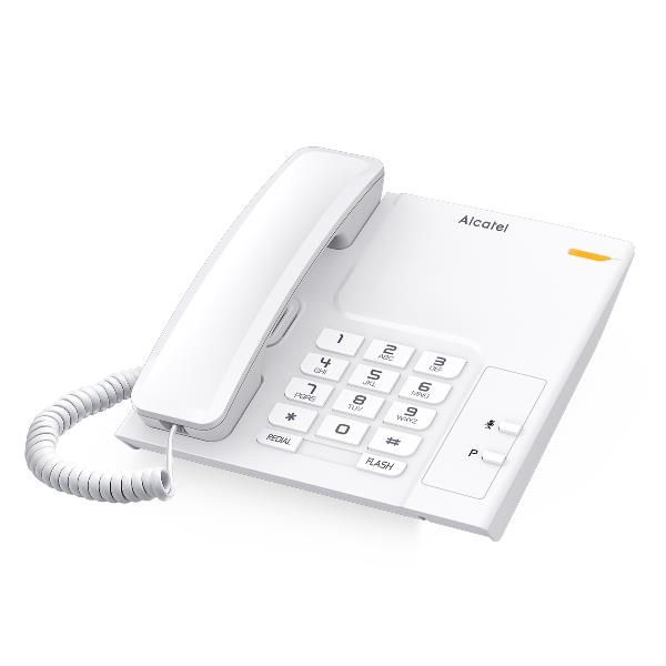 Alcatel Telefono Fijo Compacto T26 Blanco