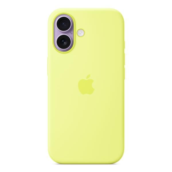 Funda de Silicona con Magsafe para iPhone 17 - Amarillo Neón