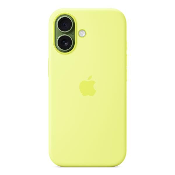 Funda de Silicona con Magsafe para iPhone 17 - Amarillo Neón