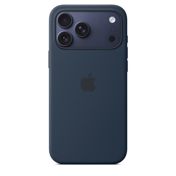 Funda de silicona con Magsafe iPhone 17 Pro Max - Medianoche