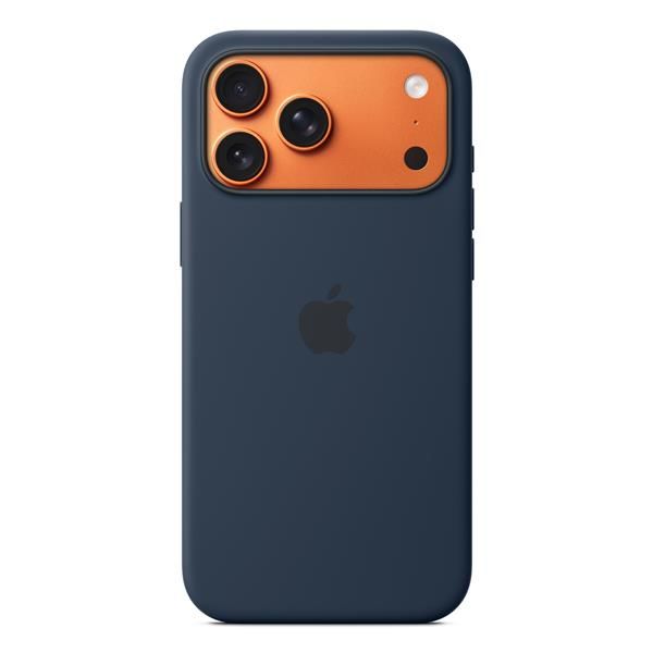 Funda de silicona con Magsafe iPhone 17 Pro Max - Medianoche