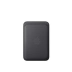 Cartera MagSafe de trenzado fino para iPhone, Negro
