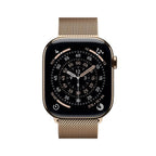 Smartwatch Apple Watch S11 gps + Cellular 46mm Gold Titanium Case Gold Milanese M - L