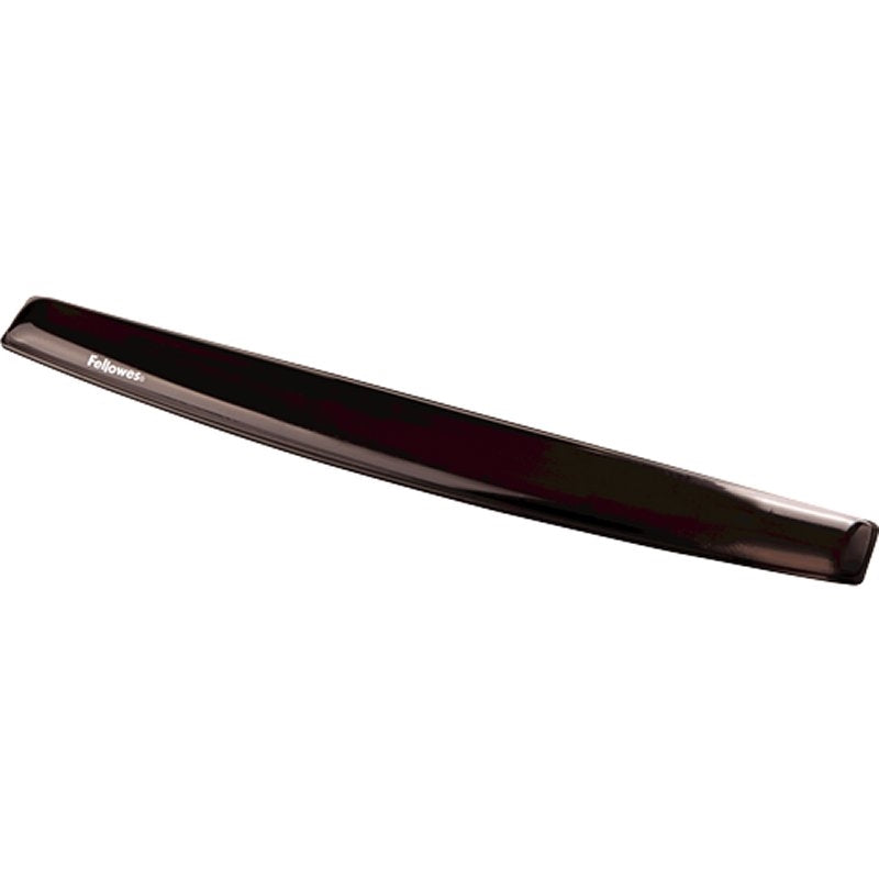 Fellowes Reposamuecas teclado gel Crystal Negro