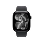 Smartwatch Apple Watch S11 gps 42mm Jet Black Aluminium Case Black Sport Band M - L