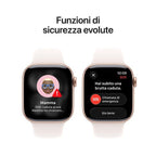 Apple Watch Series 11/ GPS/ 42mm/ Oro Rosa/ Correa Deportiva Rosa rubor (M/L)