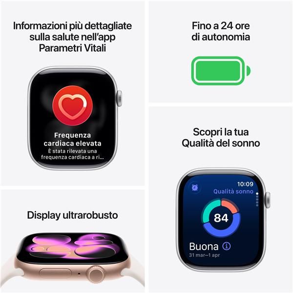 Smartwatch Apple Watch S11 gps 46mm black M - L