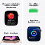 Smartwatch Apple Watch Series 11 gps 46mm Silver Case Purple Mist Sport Band S - M