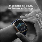Smartwatch Apple Watch Ultra 3 gps + Cellular 49mm natural Titanium Case Blue Alpine Loop - M