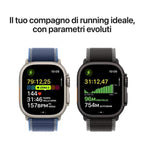 Smartwatch Apple Watch Ultra 3 gps + Cellular 49mm natural Titanium Case Blue Alpine Loop - L