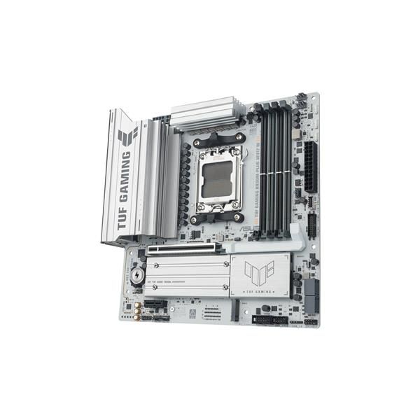 Pb Asus Tuf Gaming B850m-plus Wifi7 W Skt Am5 Microatx 4xddr5 Displayport Hdmi Usb 20gbps Blanco