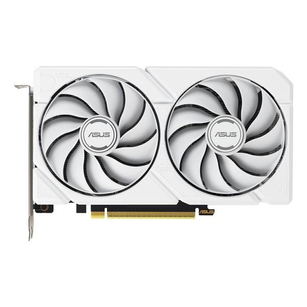 Asus Dual Radeon RX 9060 XT White Edition 16GB GDDR6 Hover Image