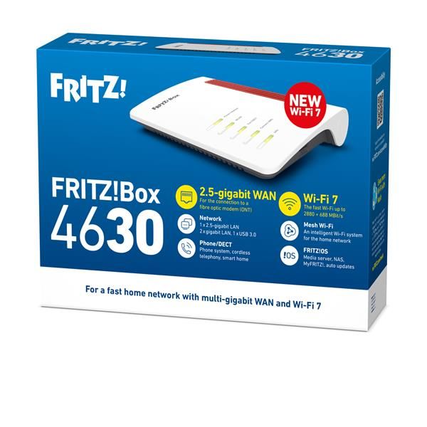 Fritz! Box 4630 Blanco / Router Inalámbrico