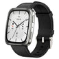 Smartwatch Amazfit Active 2 Square Correa Cuero Negro - Reloj Inteligente