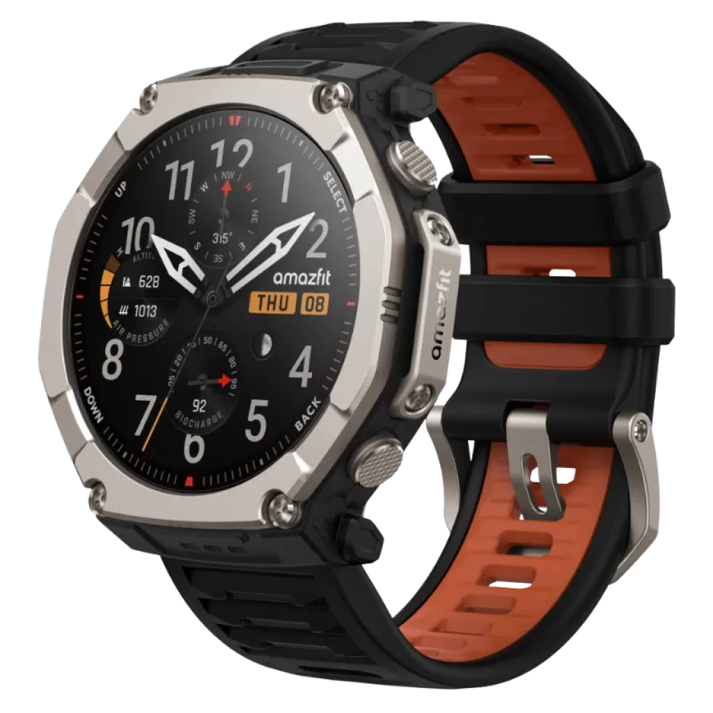 Amazfit T-Rex Ultra 2 Magma Negro Pantalla AMOLED 1,5" WiFi GPS - Reloj Inteligente - Desprecintado