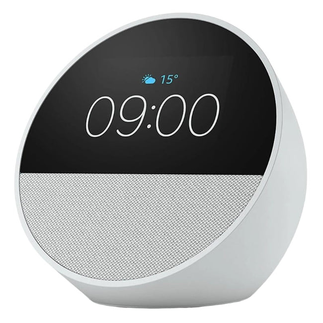 Amazon Echo Spot (2024) Despertador Inteligente Blanco Hover Image