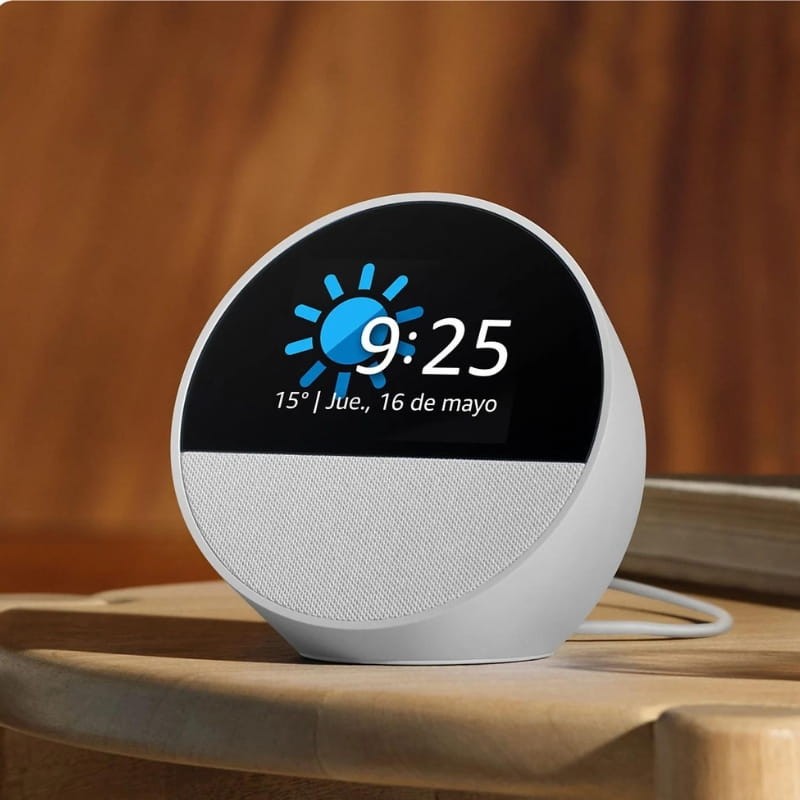 Amazon Echo Spot (2024) Despertador Inteligente Blanco