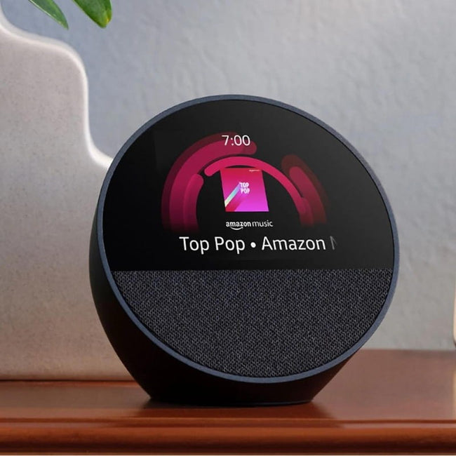 Amazon Echo Spot (2024) Despertador Inteligente Negro Main Image