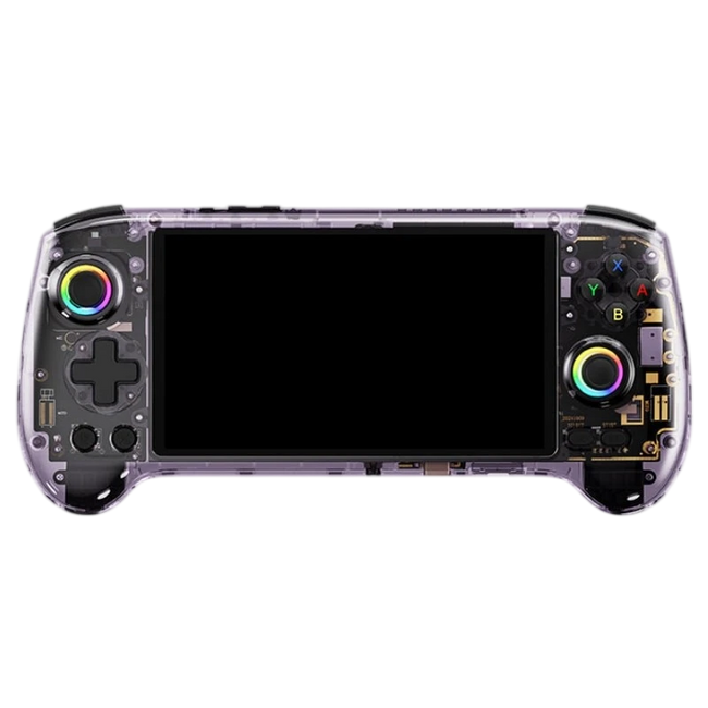 Anbernic RG 557 12GB/256GB Púrpura Transparente Hover Image