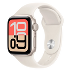 Apple Watch SE 3 GPS 40mm Blanco Estelar con Correa Deportiva Blanco S/M