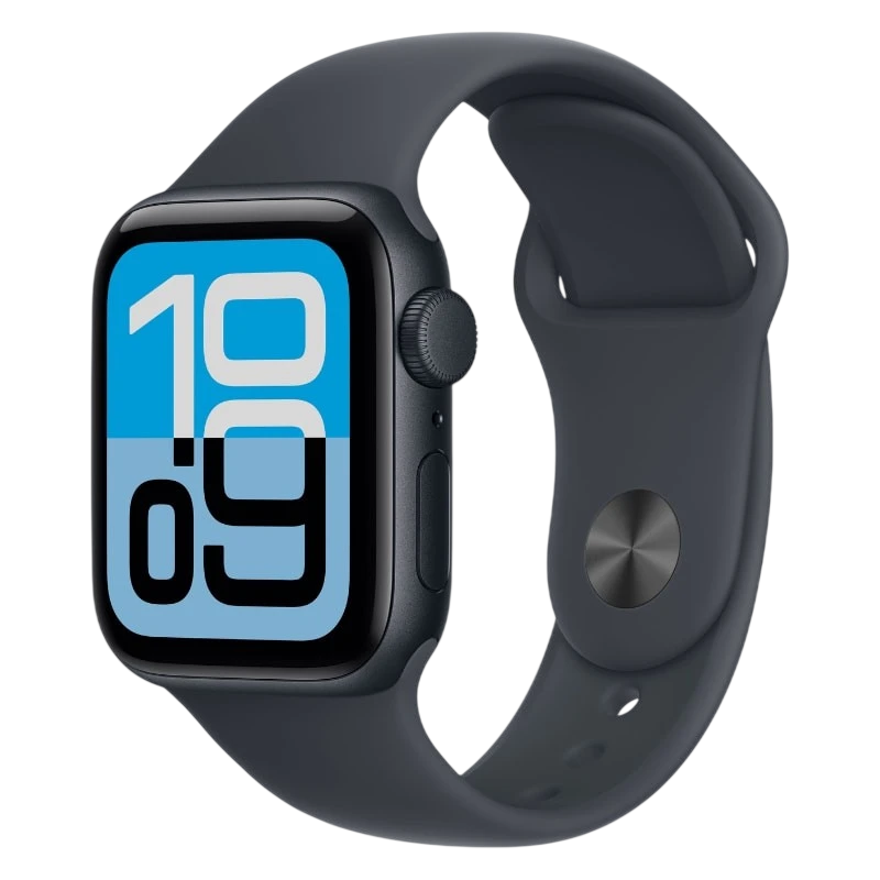 Apple Watch SE 3 GPS 40mm Medianoche con Correa Deportiva Negro S/M