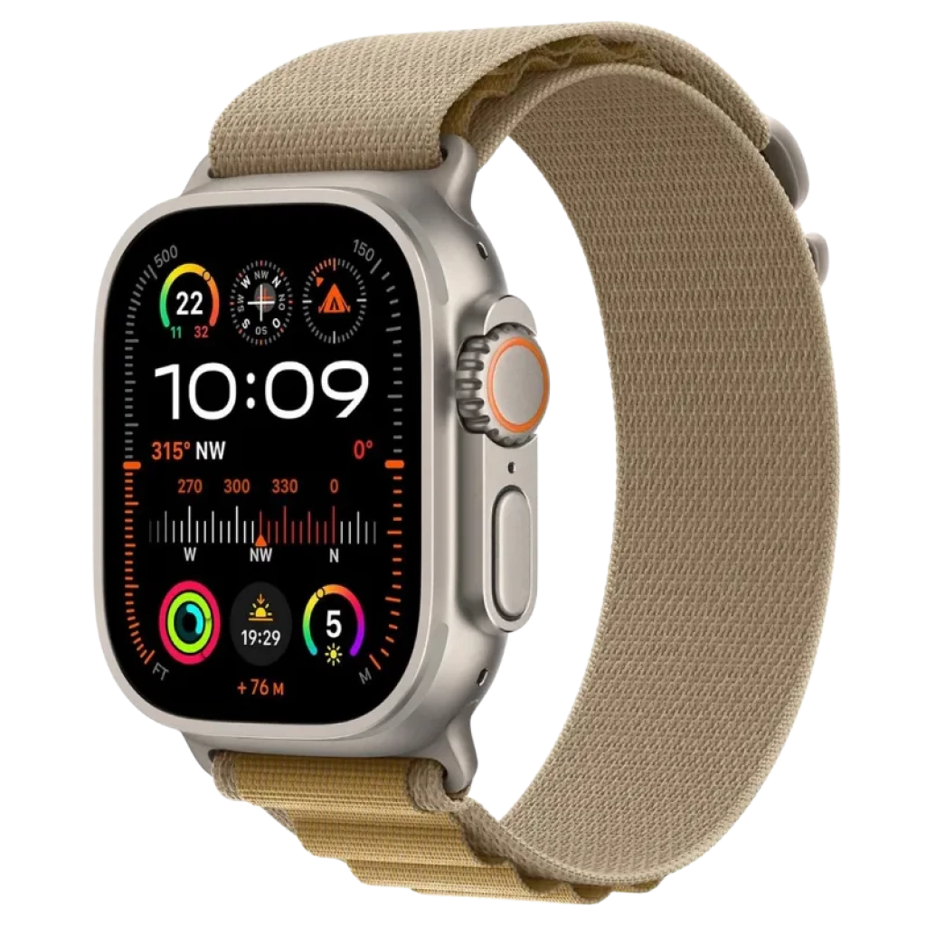 Apple Watch Ultra 2 GPS + Cellular 49mm con Correa Alpine Bronceado