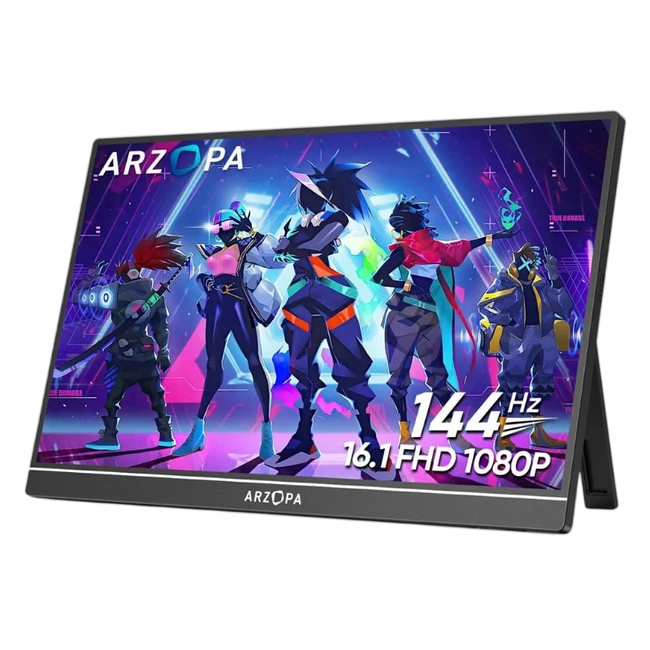 Arzopa Z1FC 16,1" FHD IPS 144Hz HDR - Monitor Portátil Hover Image