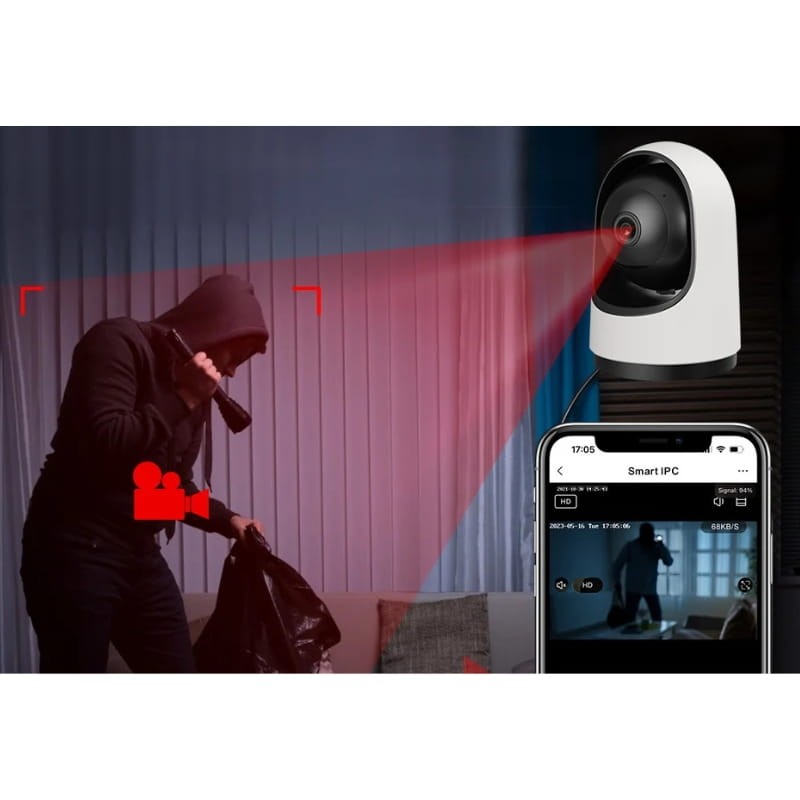 Avatto IPC03 4MP WiFI Blanco - Cámara de Seguridad