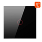 Avatto LZTS02-EU-B1 1 Botón ZigBee Negro - Interruptor Táctil Inteligente