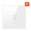 Avatto LZTS02-EU-W1 1 Botón ZigBee Blanco - Interruptor Táctil Inteligente