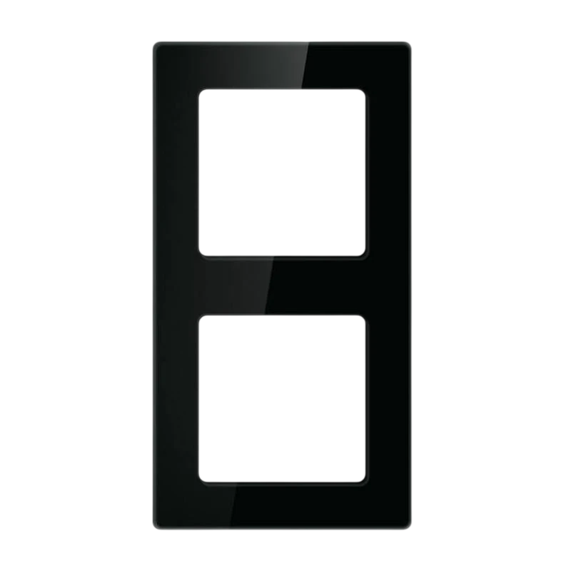 Avatto N-TS10-Frame-B2 Negro - Marco de Interruptores