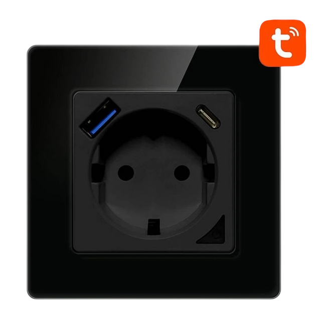 Avatto N-WOT10-USB-B WiFi Negro - Enchufe Inteligente Hover Image