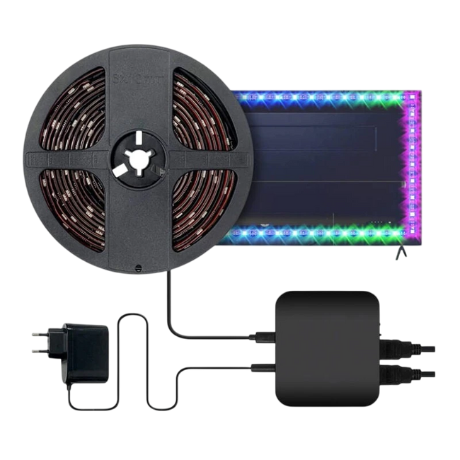 Avatto SLS06 Negro - Tira LED Inteligente para TV de 55''-65'' Hover Image