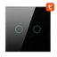 Avatto TS02-EU-B2 2 Botones WiFi Negro - Interruptor Táctil Inteligente