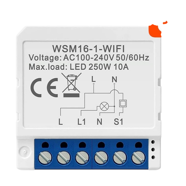 Avatto WSM16-W1 Blanco - Switch Inteligente WiFi Hover Image