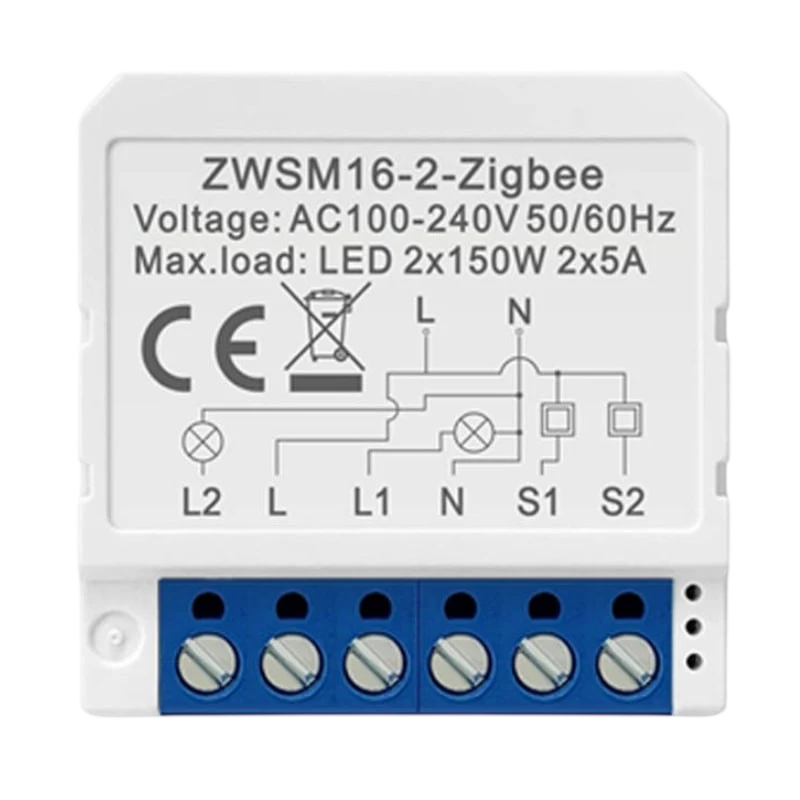 Avatto ZWSM16-W2 Blanco - Switch Inteligente ZigBee