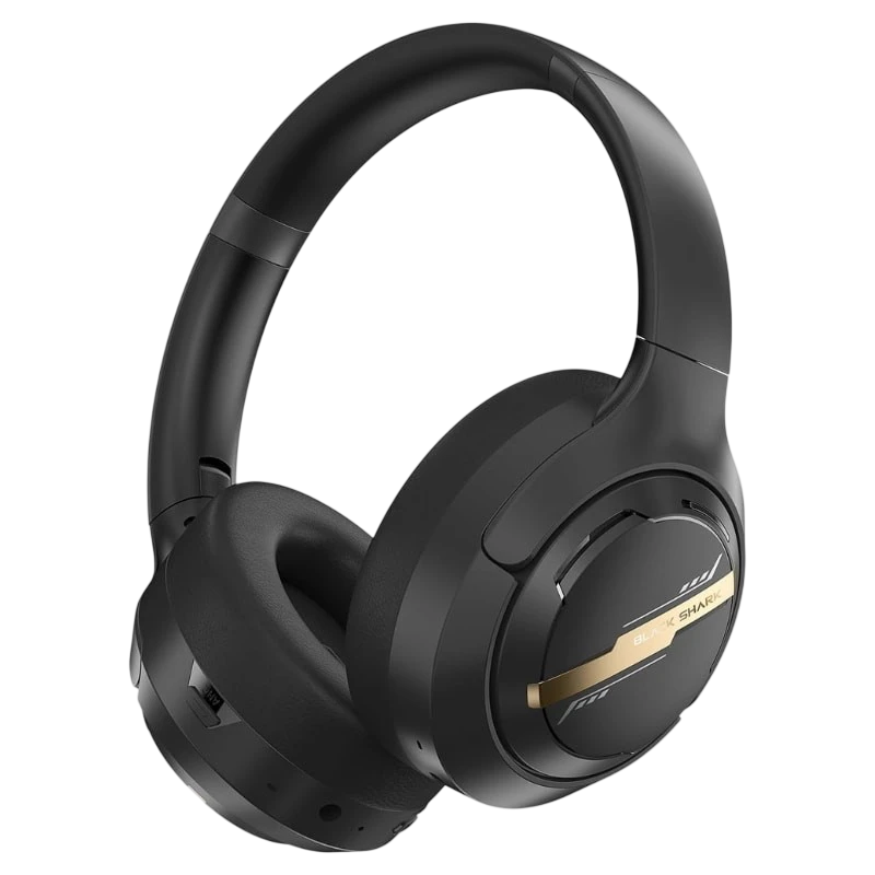 Black Shark Joybuds Max Negro Diadema ANC Bluetooth 5.2 50h Multipunto Auriculares inalámbricos