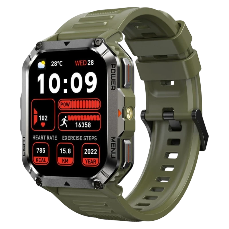 Blackview W70 Pro Verde 2,01 pulgadas TFT 20 días +110 deportes Smartwatch