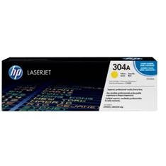 Toner Hp 304a Cc532a Amarillo 2800 Páginas Cm2320 - Cp2025